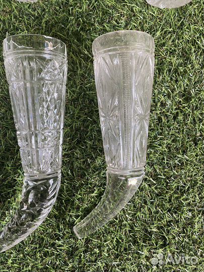 Хрустальные рога кружки