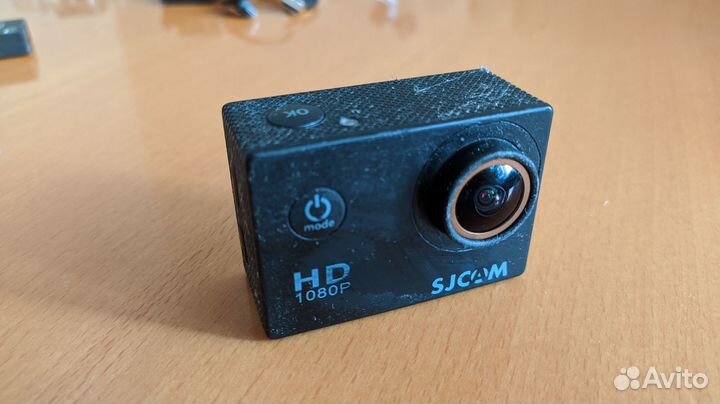Экшн камера sjcam sj4000 (нерабочая + комплект)