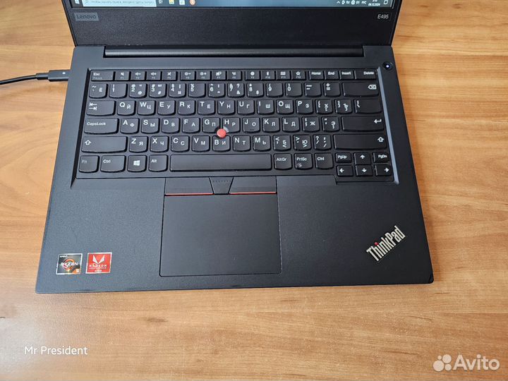 Ноутбук lenovo thinkpad e495 - Ryzen 5(3) /16/240