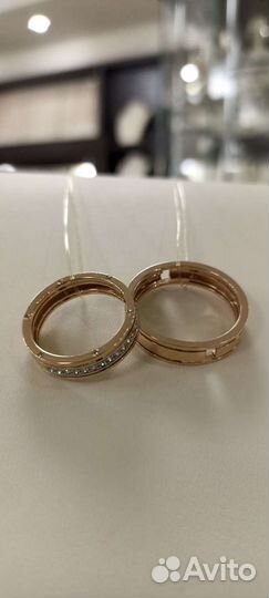Обручальные кольца золото 585