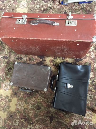 Чемодан времен ссср,портфель ретро