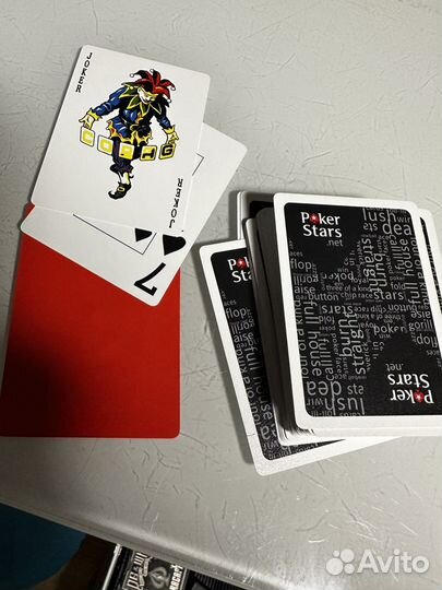 Колода пластиковых карт Poker Stars