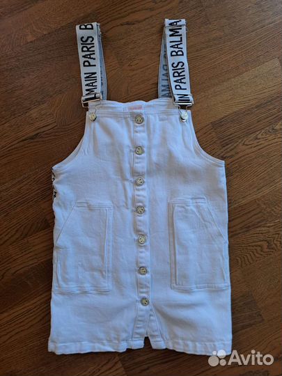 Джинсовый сарафан для девочки