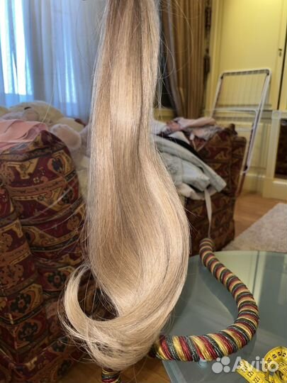 Волосы для наращивания блонд