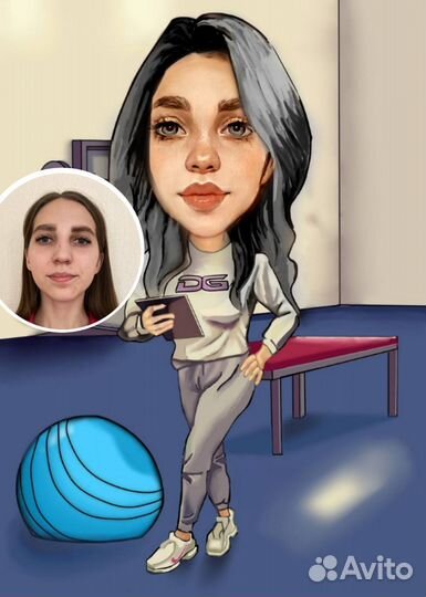 Цифровой шарж