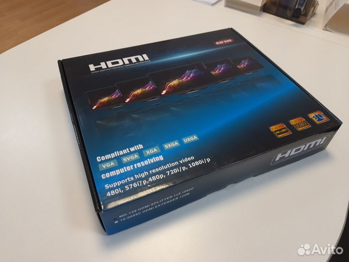 Hdmi Сплиттер (Разветвитель) 1х8 новый