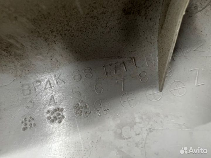 Обшивка стойки передней передняя левая Mazda 3 BK