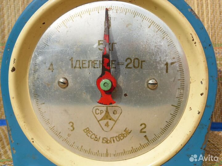 Весы бытовые кухонные, ретро, СССР