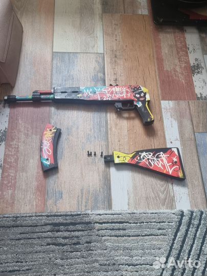 Детские игрушки бу автомат стендоф деревянный