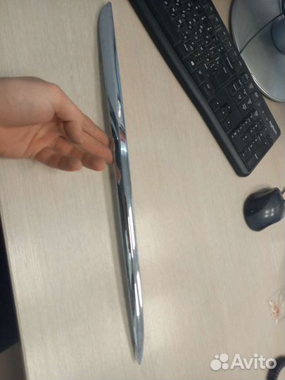 Хром бампера задний правый Mercedes S-217C217