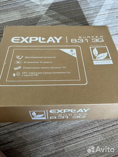 Планшет explay surfer 8.31