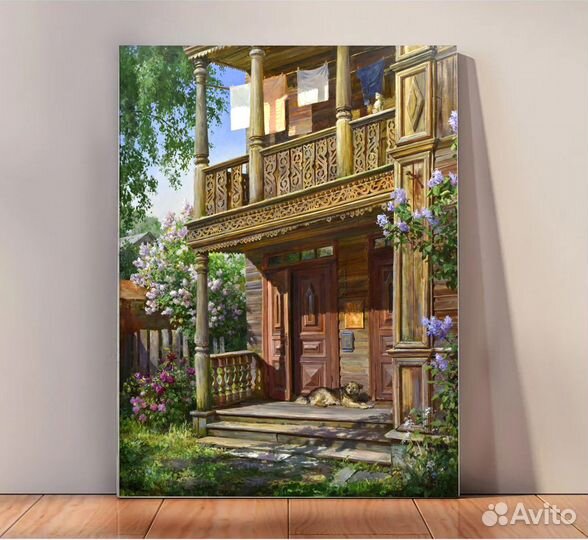 Картина Бжезовский В. Ваш дом будет расселен