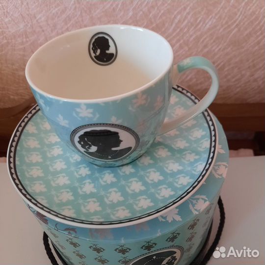 Чайная пара Силуэт новая