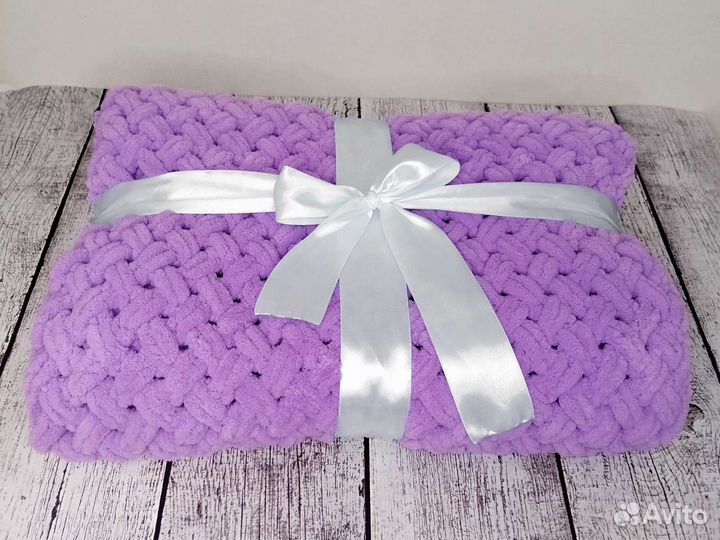 Плед ручная работа