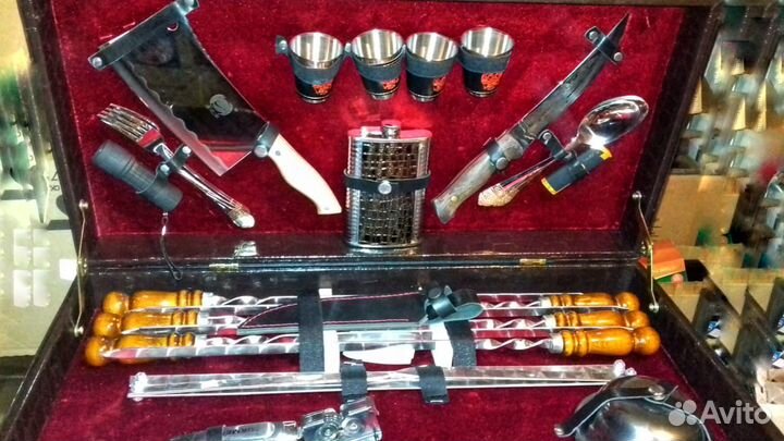 Подарочный набор с шампурами