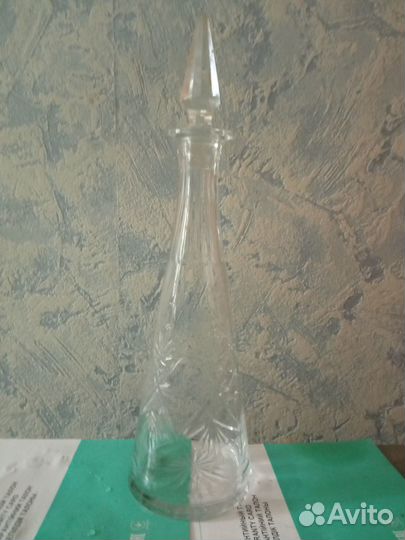 Графин хрустальный СССР
