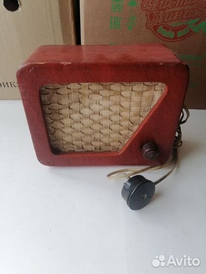 Радиоприемник СССР громкоговоритель