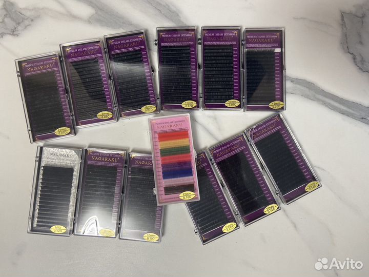 Ресницы для наращивания нагараку