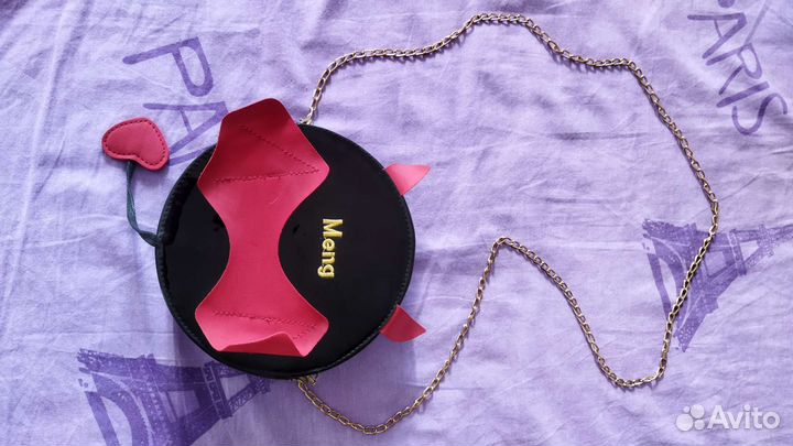 Сумка женская Meng (демон/ дьявол) с цепочкой