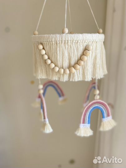 Мобиль на кроватку новый