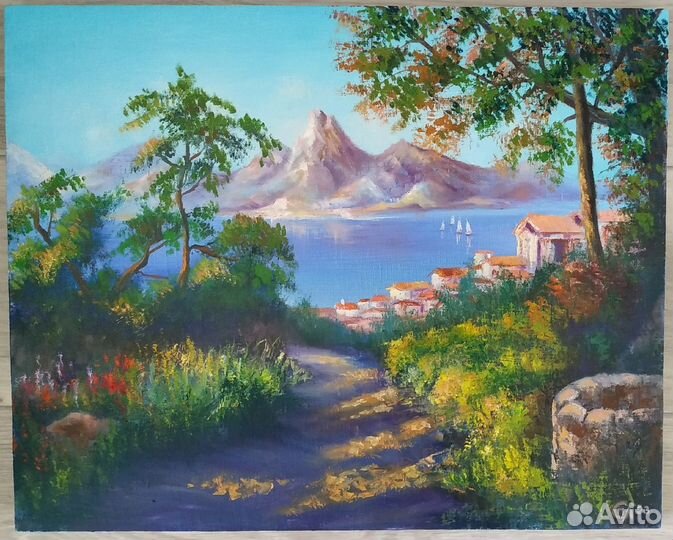 Картина маслом пейзаж