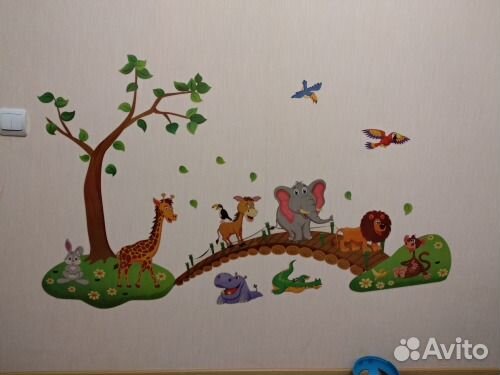 Наклейки на стену в детскую