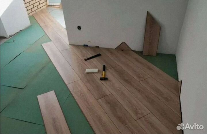 Поклеем обои укладка ламината