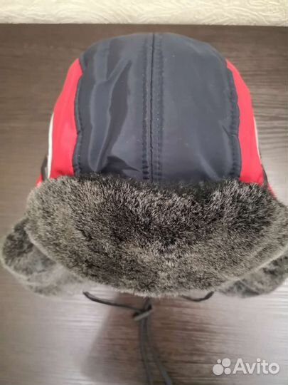 Шапка зимняя для мальчика р.52-54