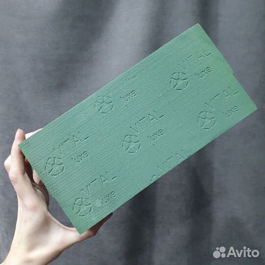 Оазис 10 штук, флористическая губка пена