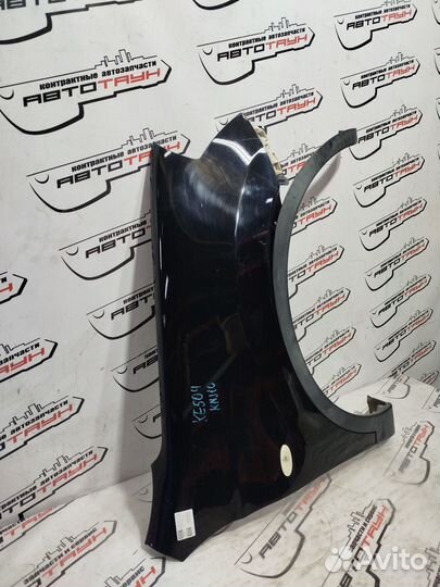 Крыло nissan dualis qashqai J10 J10E KJ10 KNJ10 NJ10 F31001yama переднее правое черный, KH3 KE504