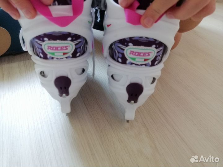 Коньки раздвижные Roces Yuma 30-35