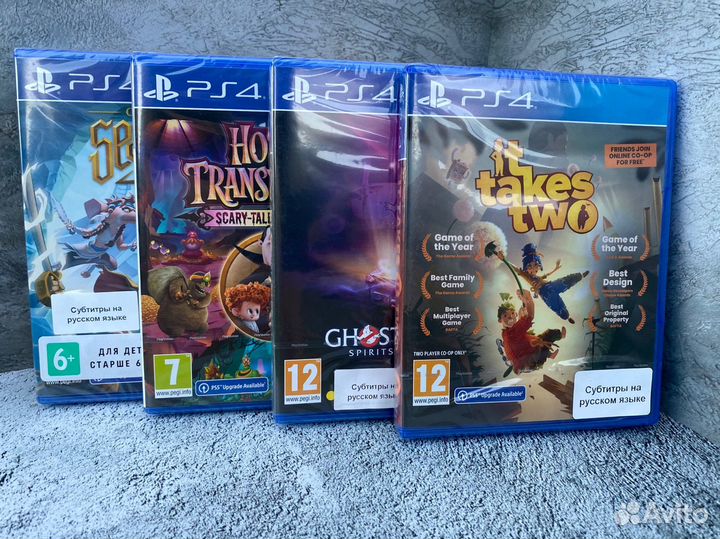 Игры для приставок PS4, PS5