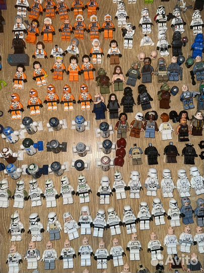 Lego звездные войны минифигуркии аксессуары бу
