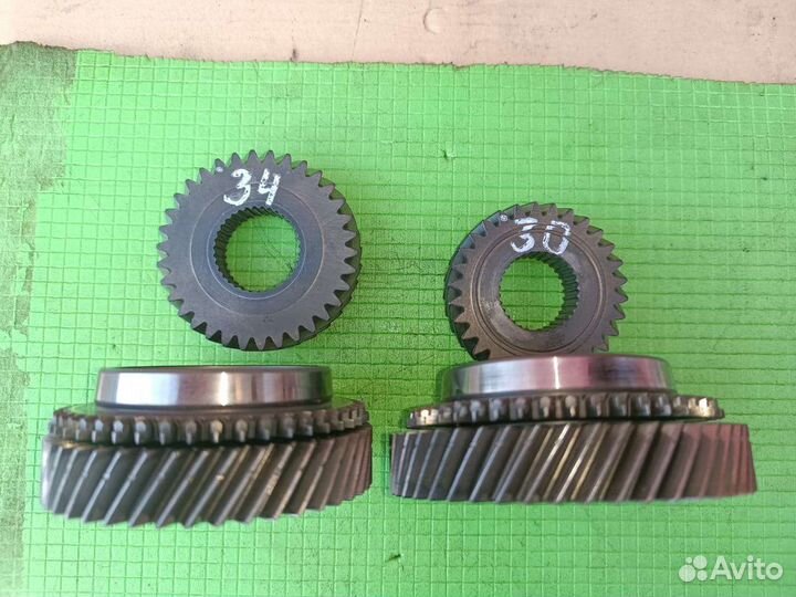 6 и 5 передачи 30/48 и 34/44 МКПП 02S MQ250