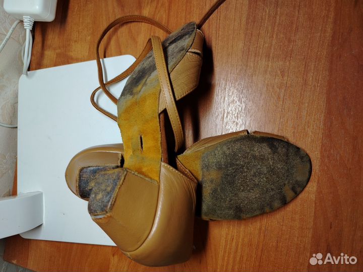 Туфли для бальных танцев стелька 23 см, 35 размер