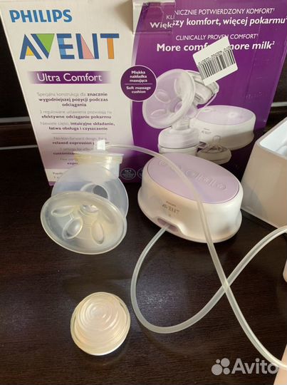 Молокоотсос avent электрический