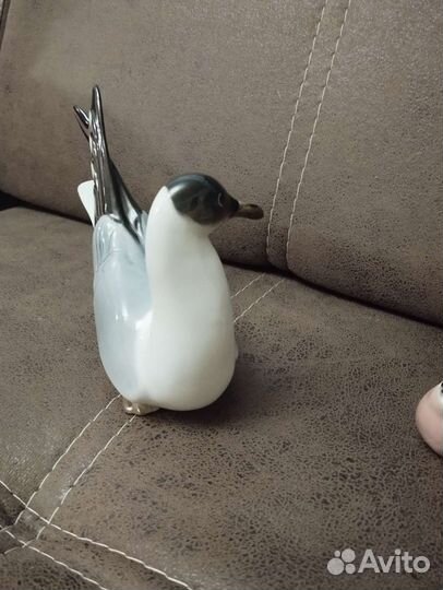 Фарфоровые статуэтки СССР лфз птицы