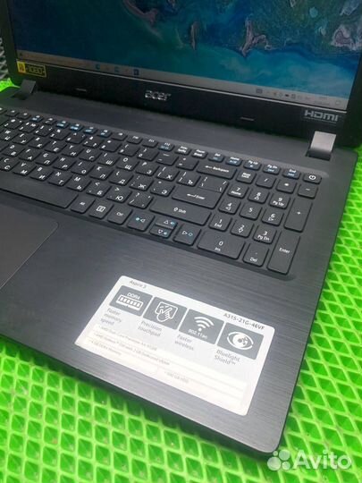 Ноутбук acer aspire 3 A4-920e/4Gb/500Gb/R3 Graphic