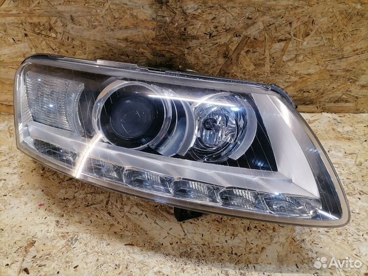 Фара ксенон правая Audi A6 C6 Rest