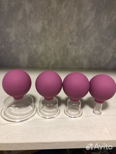 Банки вакуумные массажные