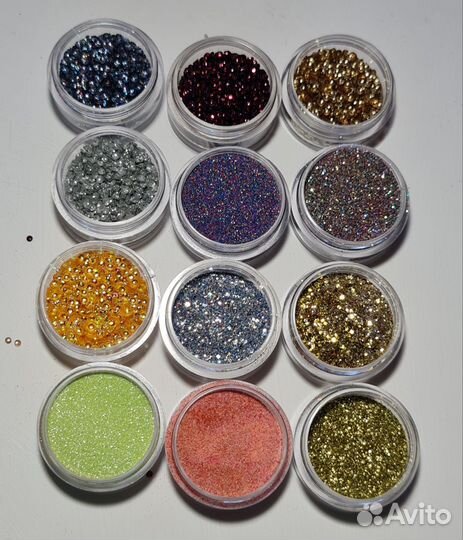 Блестки глиттеры для творчества и маникюра