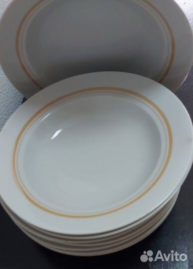 Фарфоровые тарелки Дулево