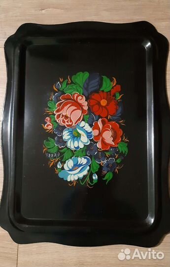 Поднос металлический СССР