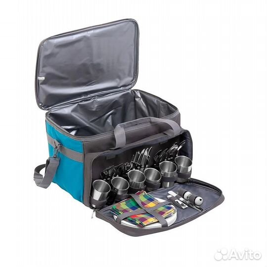 Набор для пикника на 6 персон HS-811(6) BG Helios