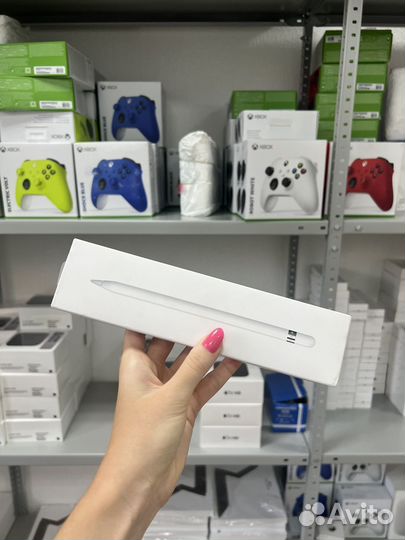 Apple Pencil 1с переходником