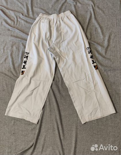 Добок для тхэквондо 160, шлем, футы, защита голени