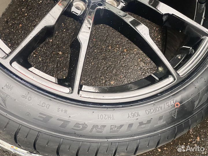 Колеса bmwx5 e70 r20 611 black +triangl