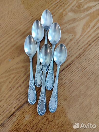 Кофейные ложки мельхиор СССР