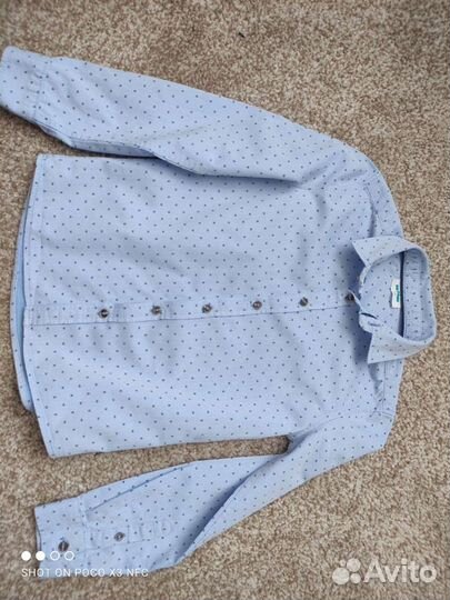 Рубашка на мальчика 134 рост