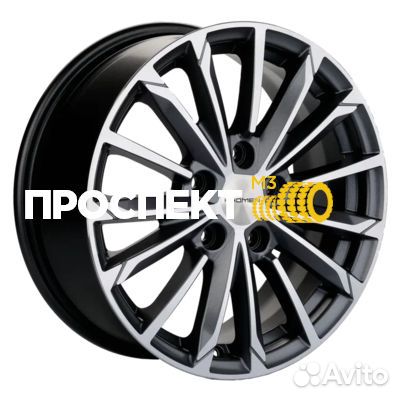 Диск 6,5x16/5x114,3 ET45 D67,1 KHW1611 (Huyndai/Mazda) Gray-FP